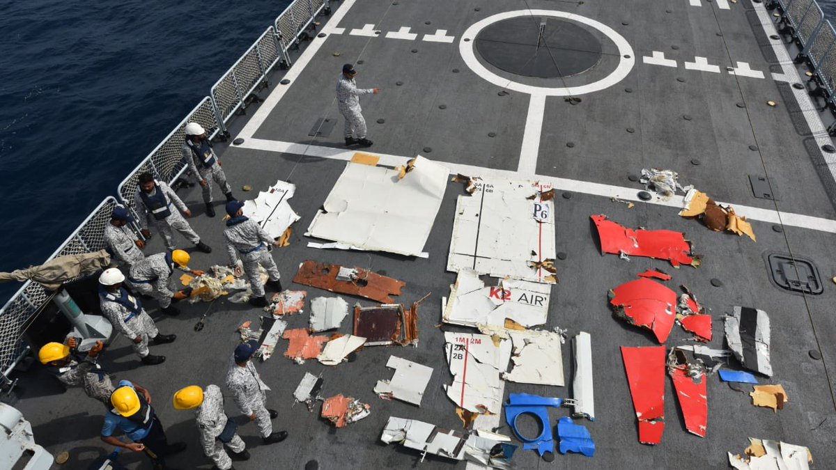 Pakistan Navy and PMSA Locate Wreckage of Missing K2 Airways Cargo Boeing 737 Off Ormara Coast