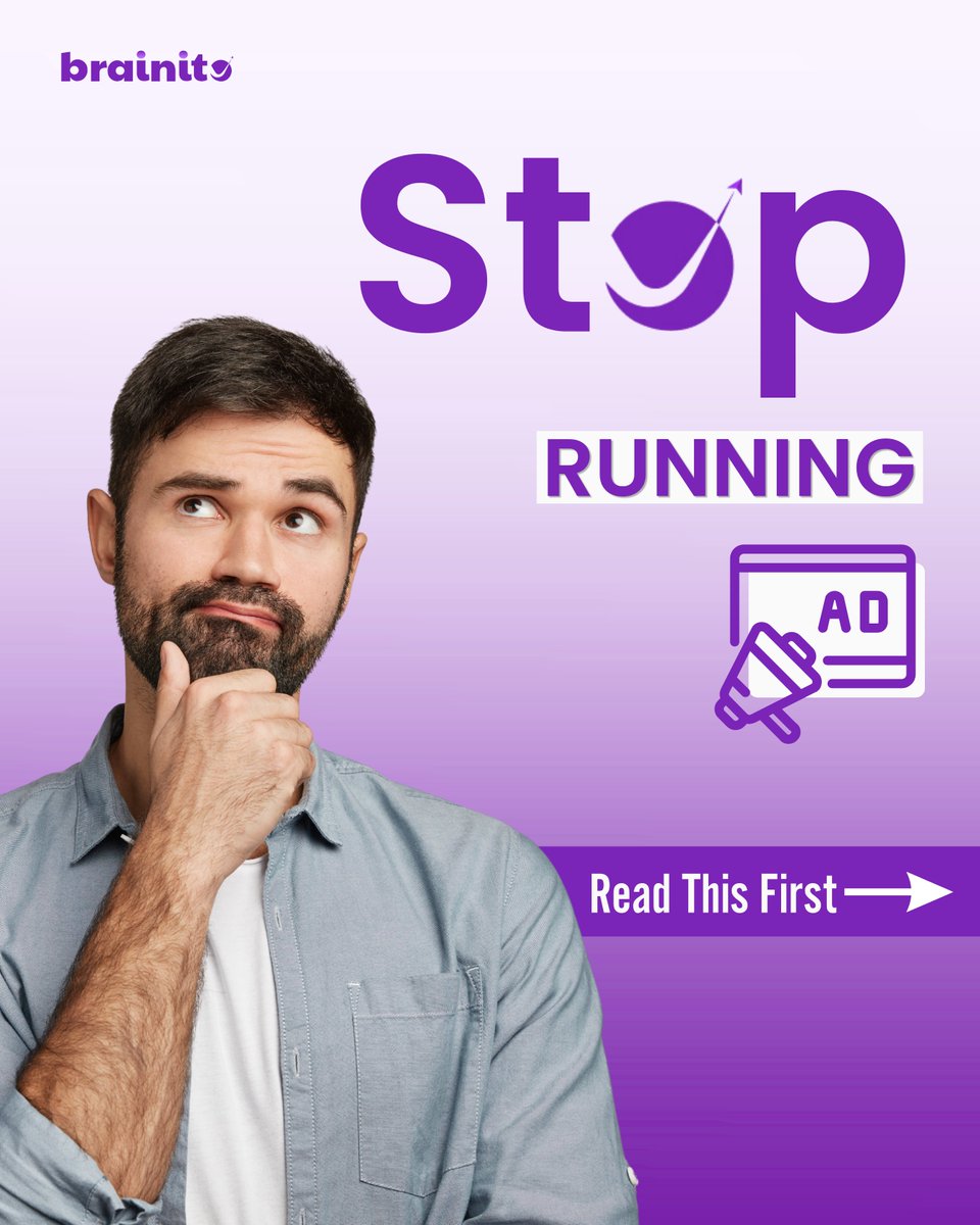 Brainito_com's tweet photo. More clicks don’t always mean more customers.

Sometimes your ads are doing their job but your website, offer, CTA, speed, or funnel is quietly losing people after the click.
Before you spend more on ads, fix what happens after someone lands on your page.

Get your free Brainito Marketing Audit and see what’s stopping visitors from becoming customers.

🔗https://t.co/VFD2Sw4P9Q

#Brainito #WebsiteAudit #DigitalMarketing #GrowthMarketing #PerformanceMarketing #SEO #GEO #AEO #businessgrowth