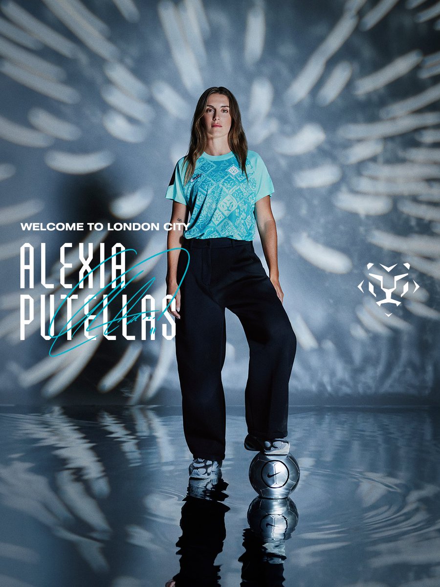 LC_Lionesses's tweet photo. London City are happy to announce the signing of two-time Ballon d'Or Féminin winner, Alexia Putellas 🩵

🔗 https://t.co/TZiAWAO01b https://t.co/VJoh2s6uSA