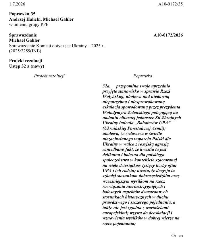 MicWawrykiewicz's tweet photo. Parlament Europejski, ogromną większością głosów (600 na 720) przyjął zdecydowane stanowisko, na wniosek polskiej delegacji @EPPGroup (KO i PSL), w sprawie rzezi wołyńskiej i pamięci historycznej. Jesteśmy tu po to, aby pamiętać o polskim interesie i skutecznie o niego zabiegać⤵️ https://t.co/A2TFHCPMRZ