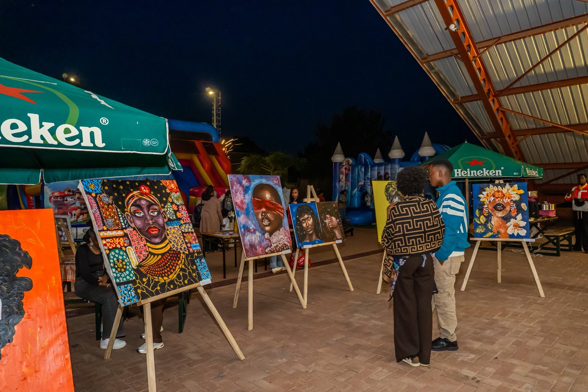 JoyceManishimwe's tweet photo. June reminded me that you don’t have to be an artist by profession to carry art in your heart. From #WomenArtExhibition to #HospitalityFashionBusinessFusion, I met and celebrated Rwandan artists, and was especially proud to see my sister, Aline IRADUKUNDA, shining as an artist. https://t.co/69RgGAFBtl
