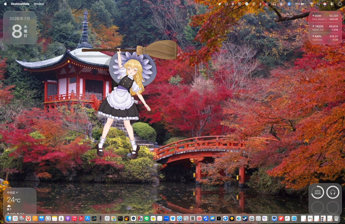 kirisame_LOVER's tweet photo. 魔理沙は多分、俺より自重を支える力（握力？腕力？広背筋…？）がある https://t.co/uEaJctzibn