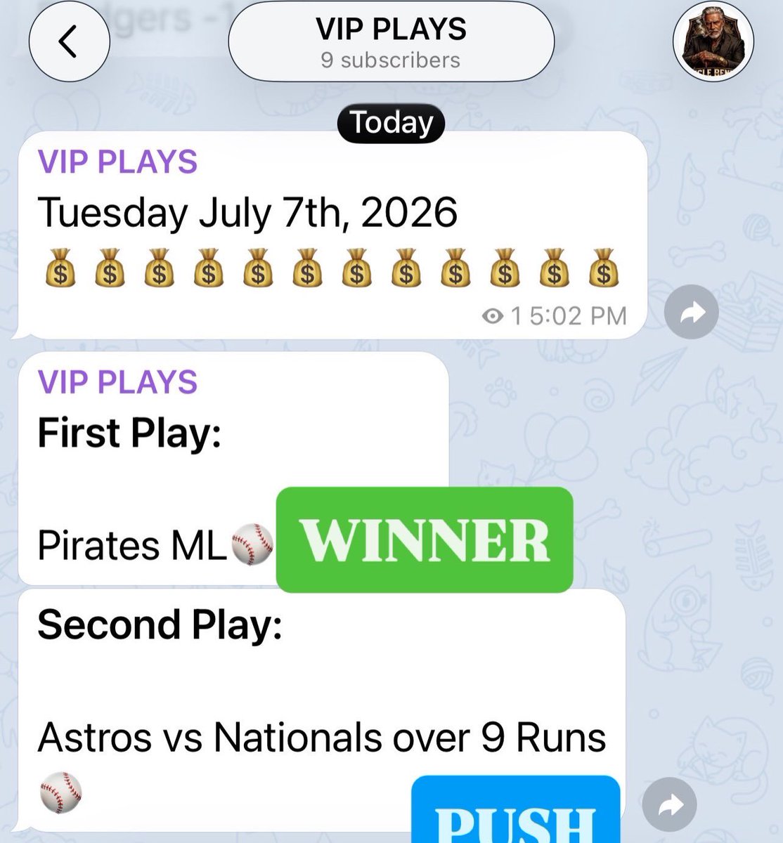 unclebennysbets's tweet photo. Join the team, stay disciplined, make some money. Repeat.
#Gambling𝕏 #sportsbetting #parlay #gamblingtwitter https://t.co/hNa7hsuEIO