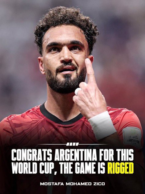 markklfc's tweet photo. Lionel Scaloni on Mohamed Ziko’s comments after Argentina’s comeback against Egypt:

🗣️“I have no problem with emotions after a defeat, but I do have a problem with people saying one thing to your face and another when the cameras are on. After the final whistle, Mohamed Ziko came over to me, congratulated us on the comeback, praised the character of my players, and spoke with respect. Then I watched his interview later and honestly wondered if it was the same person speaking.

“It’s disappointing because football deserves honesty. If you truly believe the match was stolen, then say it to me on the pitch. Don’t shake my hand, praise my team, and then try to create a completely different story once the microphones appear.

“The easiest thing in football is to blame the referee. The hardest thing is to admit that you were 2–0 up and still couldn’t stop your opponent. That’s where this match was decided not in a conspiracy, but in how both teams reacted when the pressure increased.

“My players earned that comeback. They ran, they fought, they believed until the last second. To reduce all of that to complaints about officiating is unfair to every player who left everything on the pitch.

“We’ve heard these accusations for years. Every time Argentina wins a difficult match, suddenly people talk about referees instead of football. It’s becoming predictable. If we lose, nobody says the tournament is fixed. If we win, apparently it’s because someone helped us. That’s not analysis that’s frustration.

“Respectfully, if you’re going to criticize officials, be consistent. Don’t wait until you’ve thrown away a two-goal lead before deciding the referee became the story. Football is decided over ninety minutes, and excuses don’t change the scoreboard.

“I respect Egypt and I respect their players because they made us suffer. But I won’t allow anyone to disrespect the effort, mentality, and heart of this Argentina team by pretending our comeback was handed to us. We earned it with football, not with excuses.”