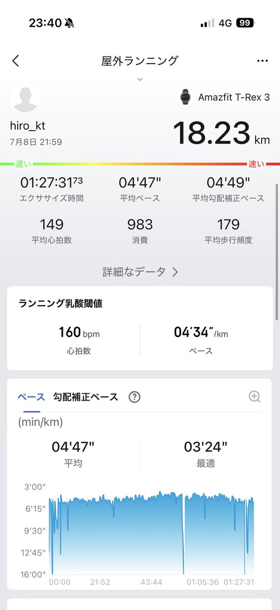 hiro_kt's tweet photo. 夜ラン終わり！楽しかった。 https://t.co/MhdJ6W68pK