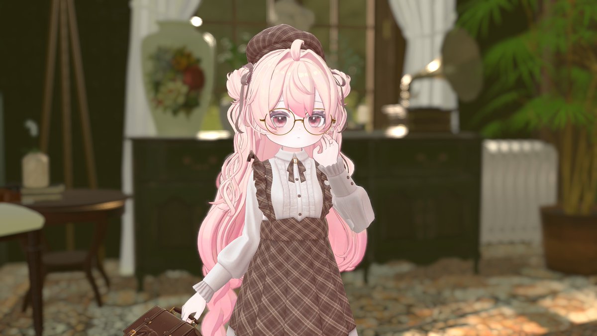 rinanakinoko's tweet photo. ぽわりちゃん。メガネ系はあんまり使わないんだけどたまにはいいな～ https://t.co/MBgVa4W8Nz