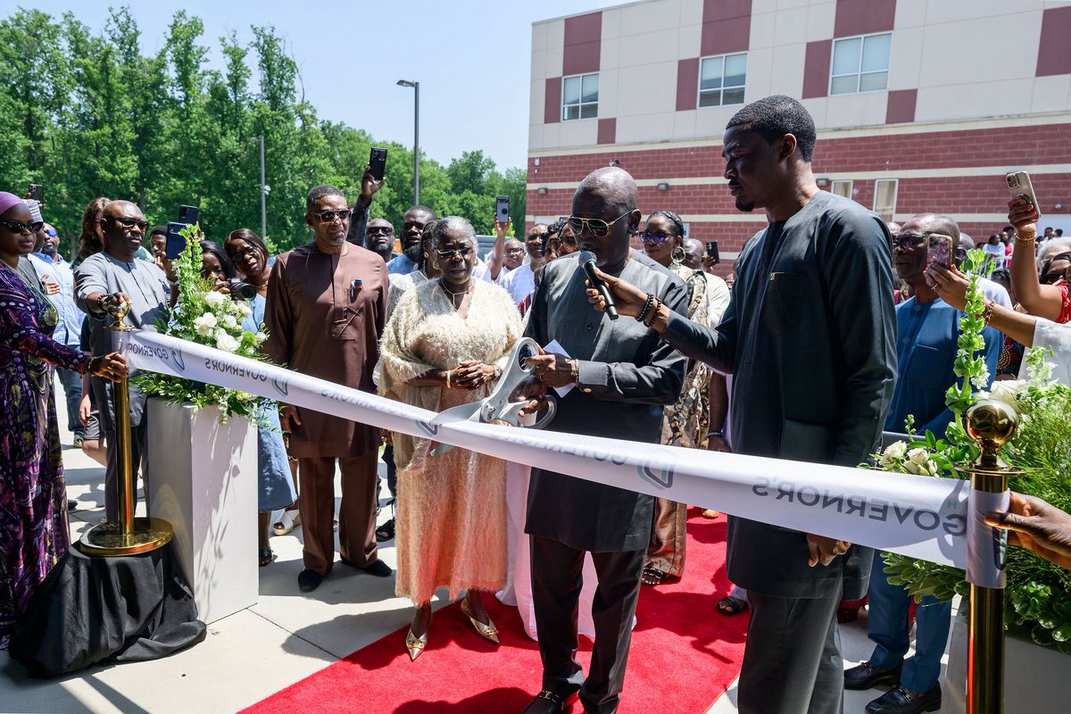 PstTolaOdutola's tweet photo. From vision to reality. I am honored to officially unveil The Governor’s, Maryland’s newest event venue and landmark center. A space built on faith, designed for excellence.
#TheGovernors #GrandOpening #EventVenue #BaltimoreEvents #LandmarkCenter https://t.co/3TH3ih47t2