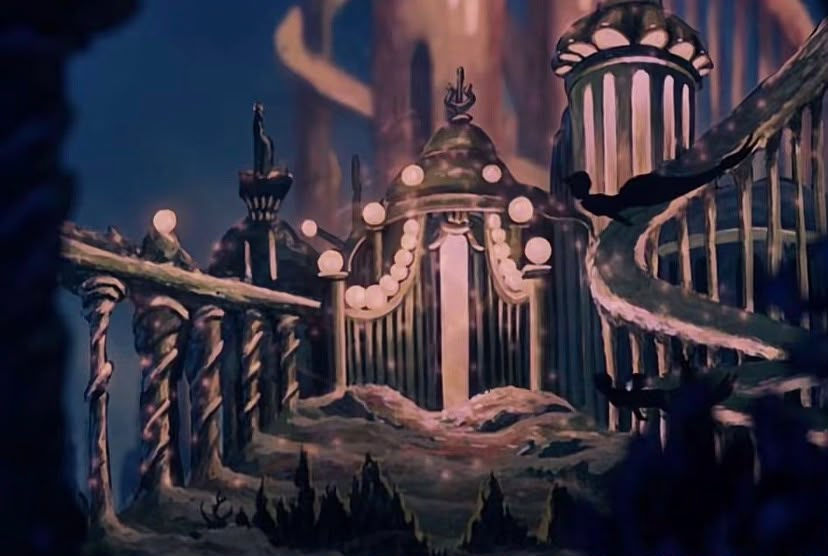 reminiscinbby's tweet photo. the aesthetic of disney’s the little mermaid (1989) https://t.co/2diKWWwzjX