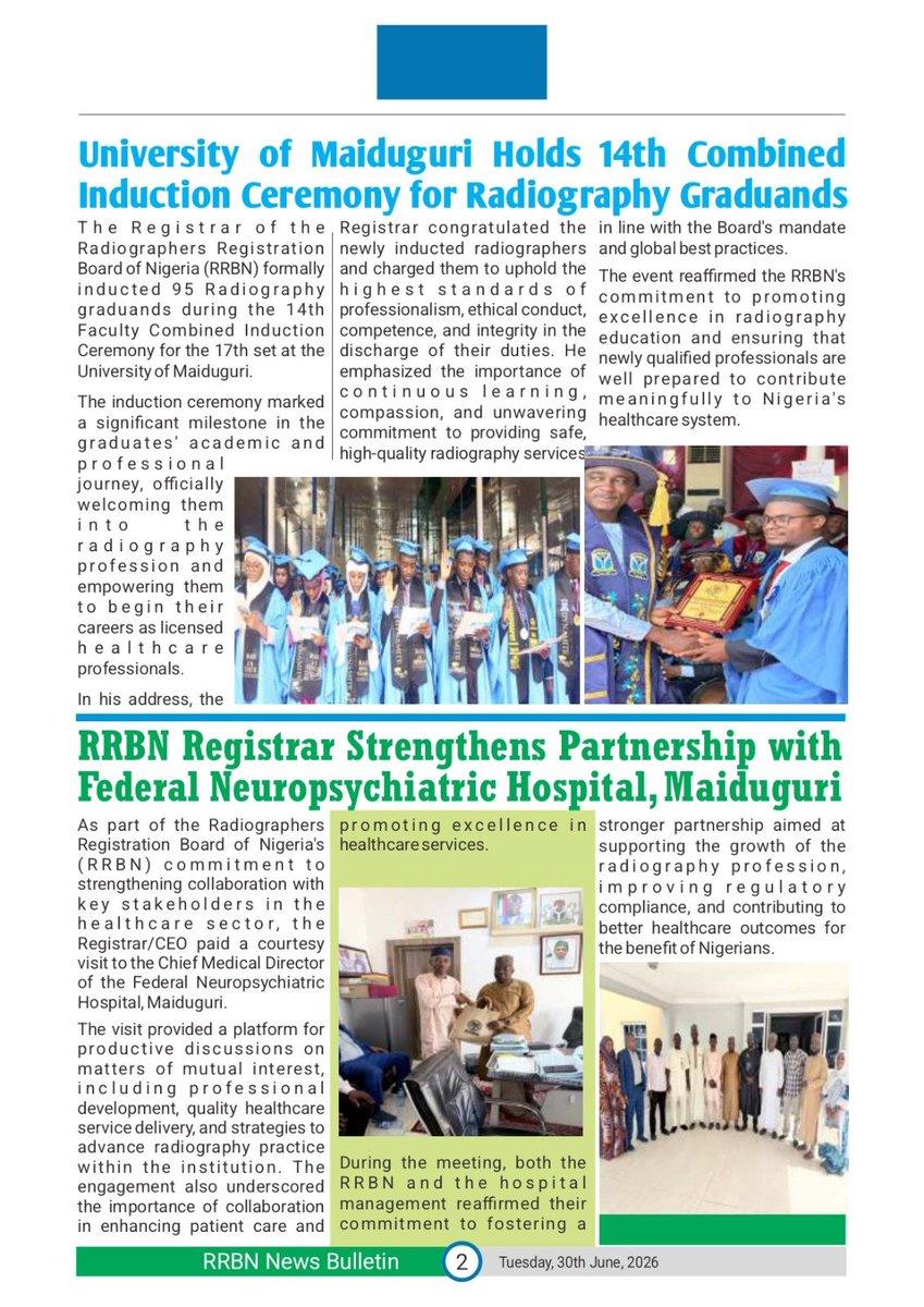 RRBN_NIGERIA's tweet photo. Highlights of 4th Edition of RRBN Bulletin. https://t.co/KD6wOSf1go