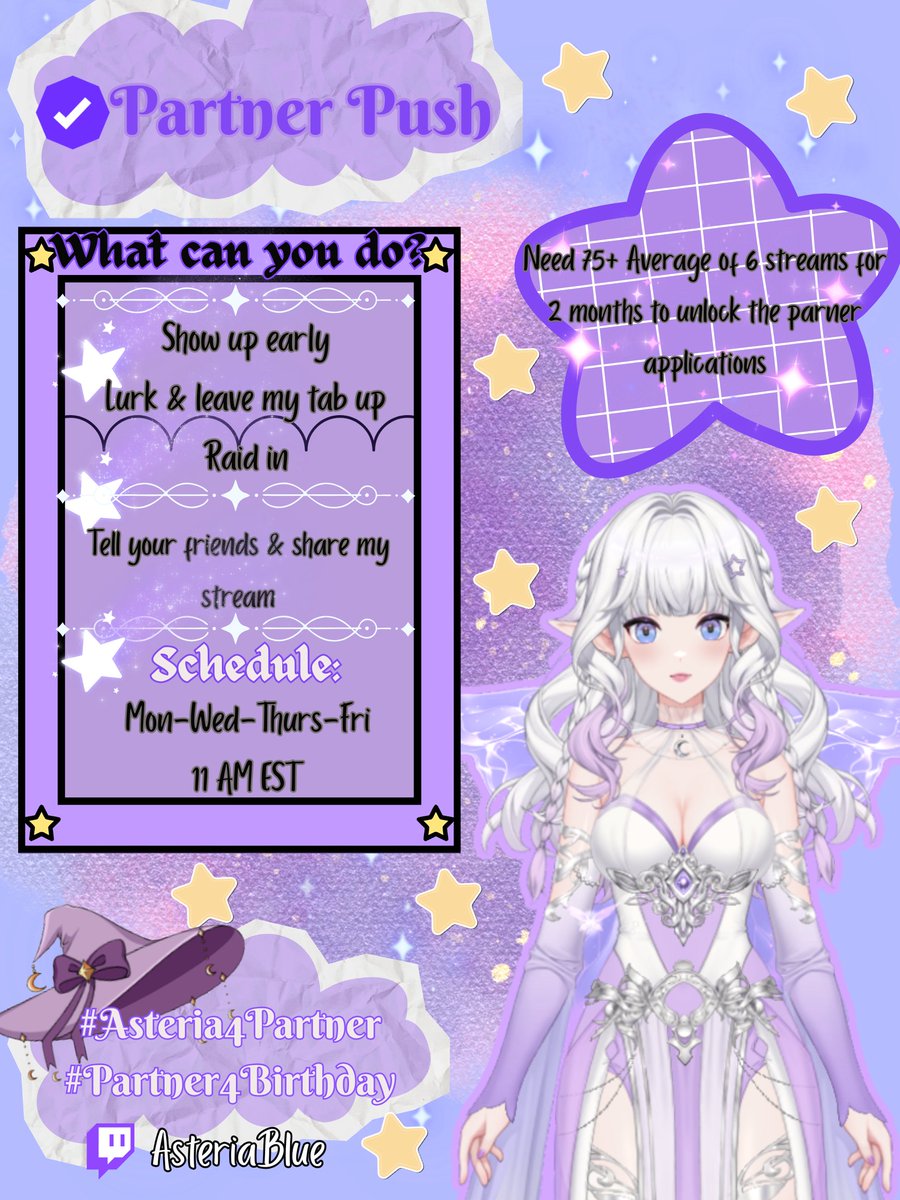 Asteria_Blue_'s tweet photo. ✨It's summer time! I'm live checking out the new Palia update and giving away a free mystery outfit. Plus it's day 2 of partner pushing, so stop on by and say hello! ☀️
https://t.co/BfyzynN6Uj https://t.co/GNmtkTdbmV