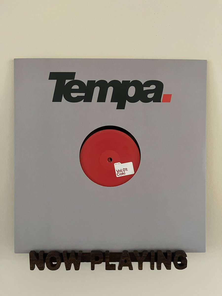 pneumoniker's tweet photo. Day 29 of spinning every record I own:

Coki - Crystal Lake EP

Legendary lost dubs from one of my faves and the best to ever do it in Dubstep! Couldn’t believe when I saw this was getting pressed last year so it was a no-brainer!

Fav Track: Not Today https://t.co/QEcENwLmQ2