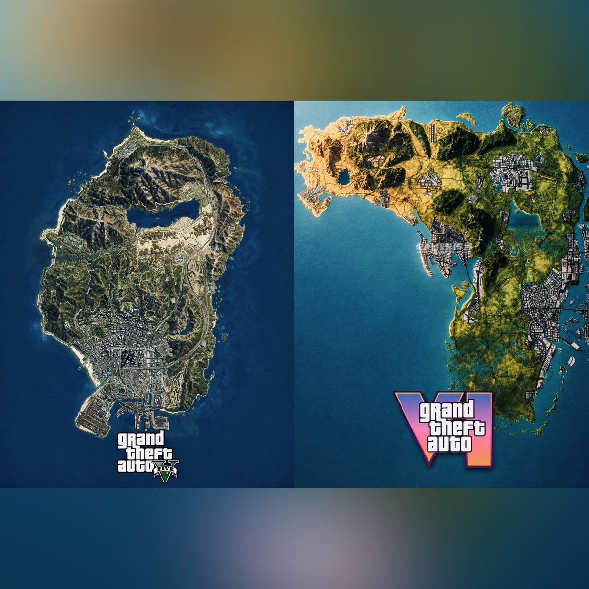 Gta6Cook's tweet photo. GTA maps evolved so much in 28 years 🗺️

Liberty City, Vice City, Los Santos and soon Leonida 

Which GTA map felt the best for you? 👀 https://t.co/eaKTggczL6