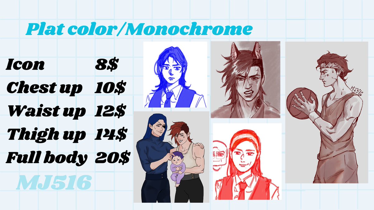 MJ__516's tweet photo. COMMISSION OPEN🌟 
if you're interested, DM me 💜💜 https://t.co/RGphmmj2kq
