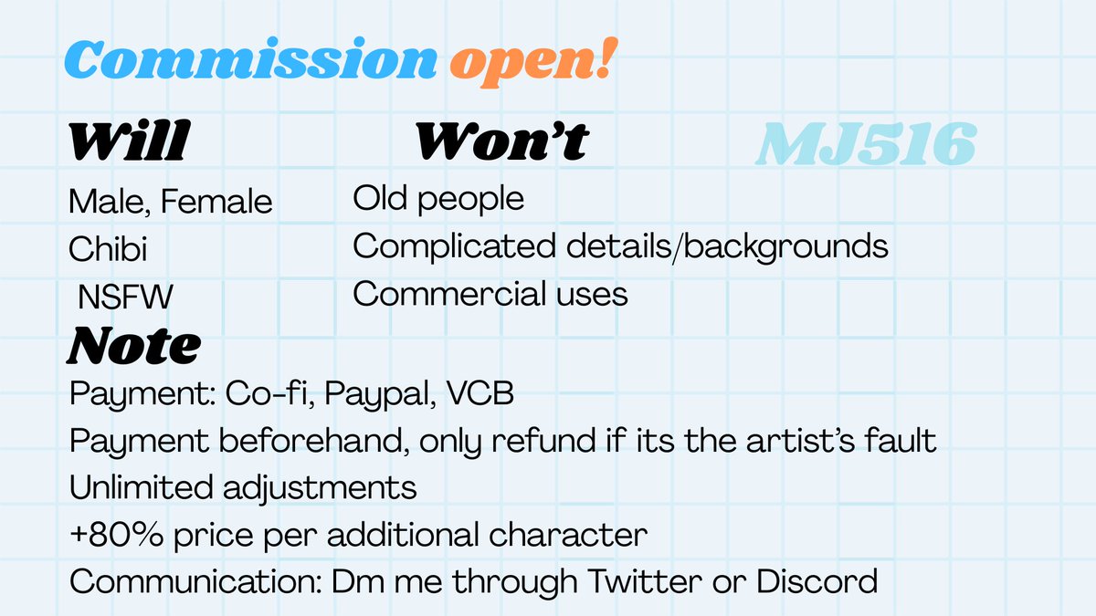 MJ__516's tweet photo. COMMISSION OPEN🌟 
if you're interested, DM me 💜💜 https://t.co/RGphmmj2kq