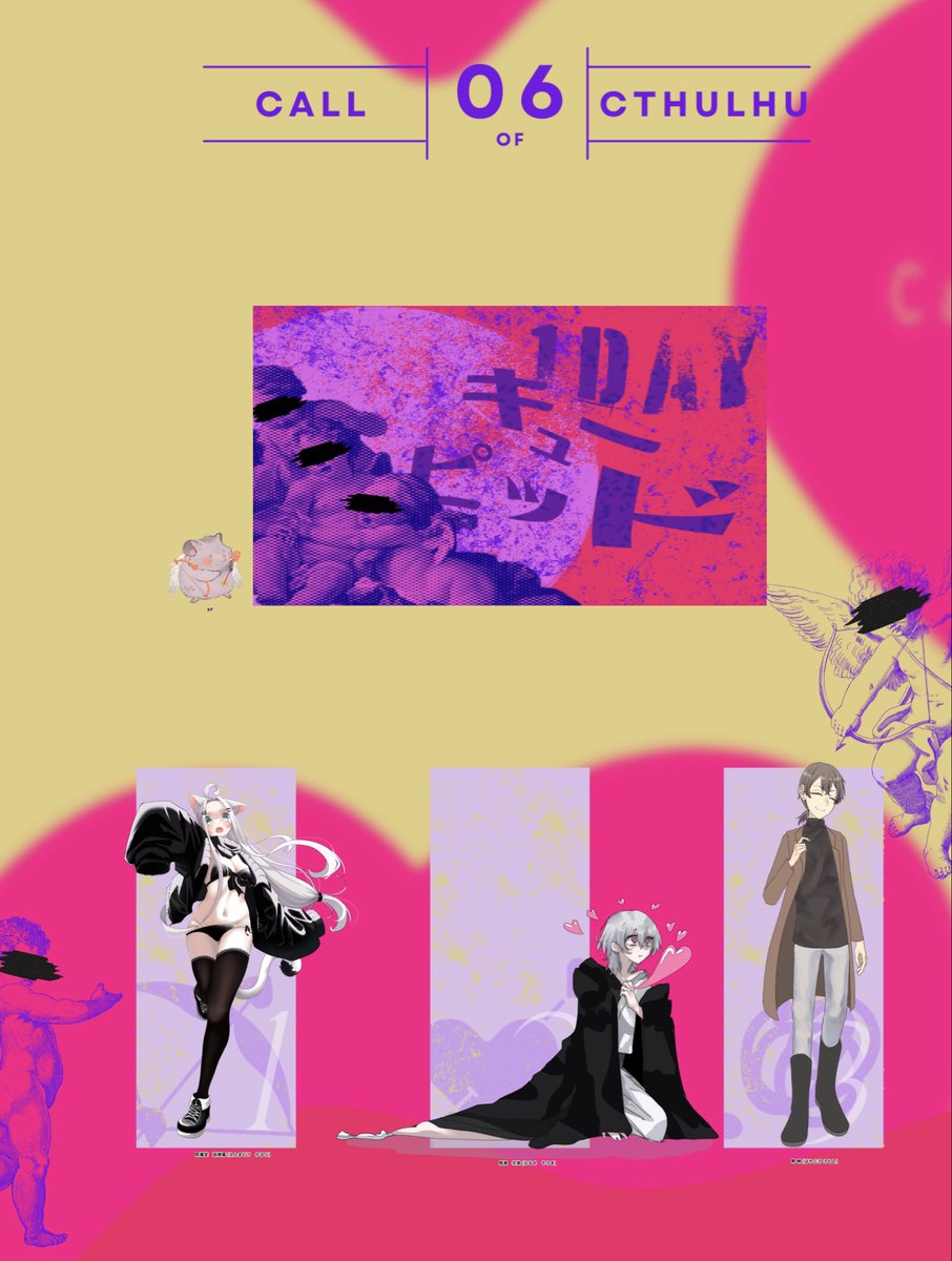 _asayuki's tweet photo. ▍  𝗖𝗮𝗹𝗹 𝗢𝗳 𝗖𝘁𝗵𝘂𝗹𝗵𝘂  『1DAYキューピッド』

𝟬𝟳/𝟬𝟴

𝐊𝐏 asaya
𝐏𝐋 アスタ,いみや,ゆる
※敬称略

𝗘𝗡𝗗𝗔

救世主の幼馴染3人に来て頂きました！
楽しく回させて頂きました〜！ https://t.co/6sQE6hjjUO