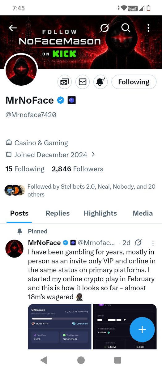 LucasA51142's tweet photo. @robbinhood22 @kickdonnydon6 @Mrnoface7420 @VermaG420455
@Bigwinsoon77777 
Good luck https://t.co/0nue11xDd4