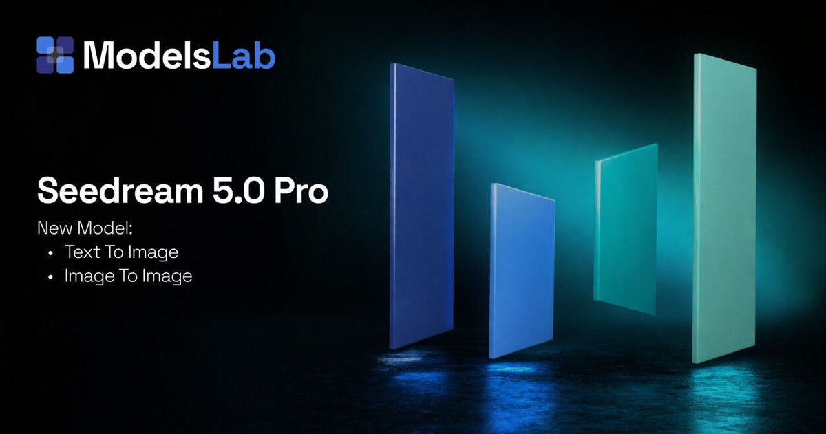 Models Lab tweet media