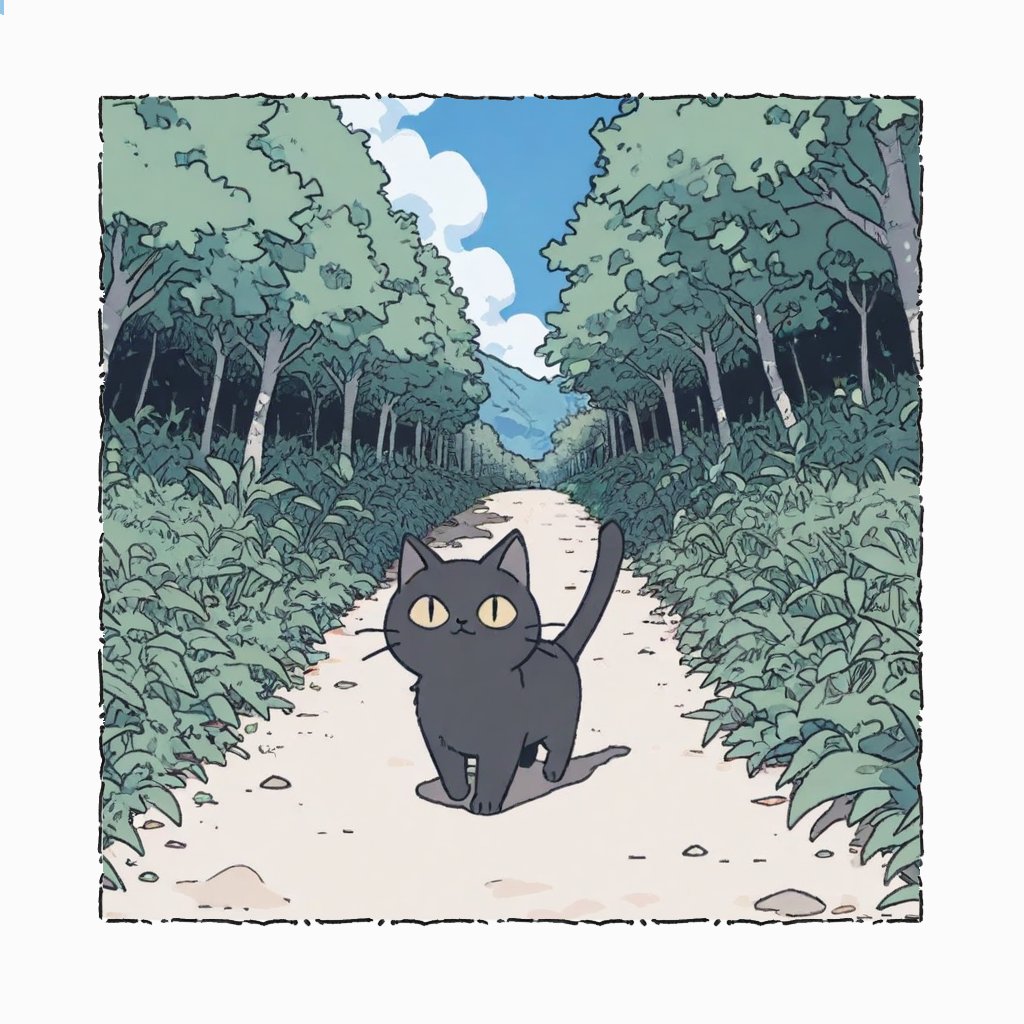 StudioNoGimmick's tweet photo. おはようございます🐈‍⬛
 #PixAI #RINFeatherfallIllustrious https://t.co/F7KltDAerg