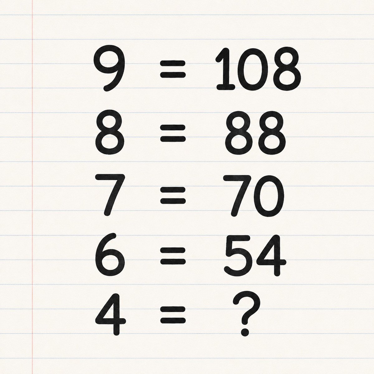 thinkanswer76's tweet photo. If you can answer this, you're a genius.

Can you solve it? https://t.co/mFb7M7udMU
