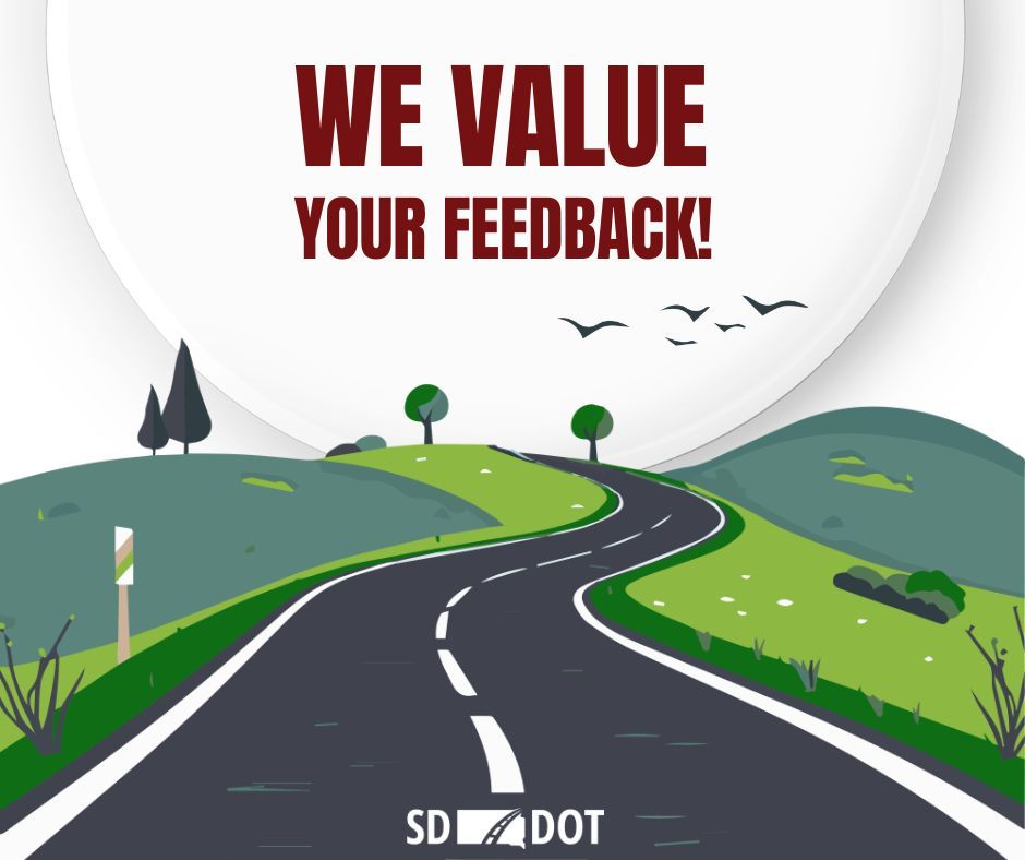 SouthDakotaDOT's tweet photo. This summer, the SDDOT is engaging travelers at our South Dakota rest areas located along the I-90 and I-29 corridors through a brief customer survey.  

On your next stop at a SD rest area, take a moment to scan the QR code on the posted signs to share your experience.

#SDDOT https://t.co/Lbgcx4brsy