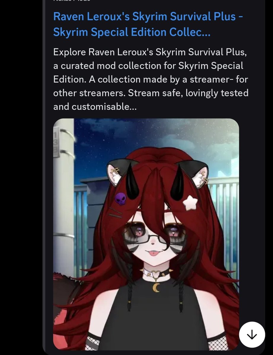 Raven_LerouxVT's tweet photo. Morning Trash Pack! 
If anyone missed the announcement in the discord (hey we have one of those) the first edition of the mod pack we've been testing on stream is live on Nexus!! If you try it out, or have suggestions, please let me know!! (Helpful tips found in Discord) https://t.co/x3WDb1gmf3