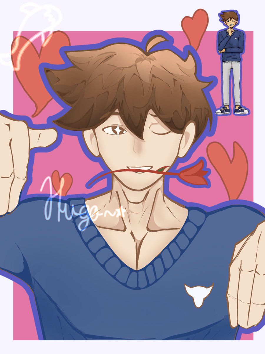 HugoDrawz's tweet photo. Some #heromari and #hero drawings I made from #omori that I lowk didn't like, might as well post it https://t.co/MUHaa8CocK