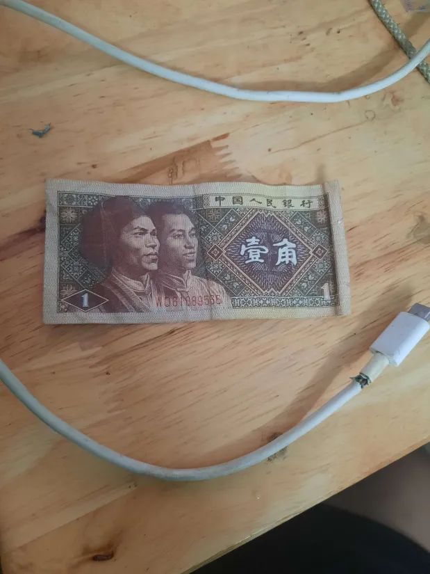 pike227's tweet photo. @TovarichAital fuck it here's a xinjang dollar i found in a backpack i bought https://t.co/oDxb9TxXOj
