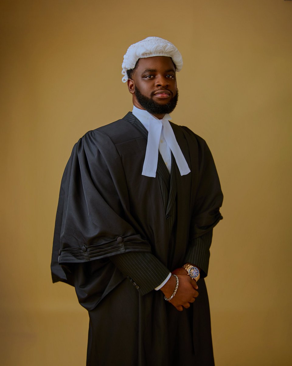 IBabaniyi's tweet photo. Psalm 118:24: This is the day the Lord has made; We will rejoice and be glad in it.

Reintroducing myself:

Iyanuoluwa Emmanuel Babaniyi, ESQ., LL.B, B.L, ACIArb

Barrister and Solicitor of the Supreme Court of Nigeria. https://t.co/K886YI8HHG