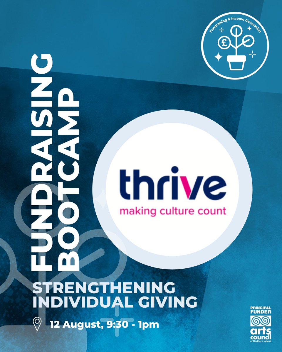 artsbusinessni's tweet photo. Dates for your diary 👇
💡 5 Aug | 1:1 Arts Support Clinics 
🚀 6 Aug | Leaders on Arts Boards Info Webinar
🤝 12 Aug | Fundraising Bootcamp | Strengthening Individual Giving 
🌟 20 Aug | Webinar: Opening Up Board Recruitment 
Book here >https://t.co/TSYcANn92X https://t.co/T5TDdlSTaK