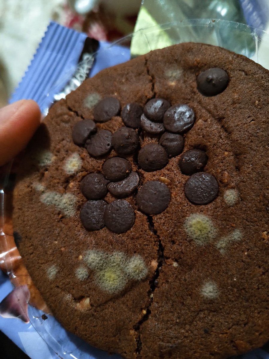 Monojitr1994's tweet photo. Ordered a 3 Cookies Combo from @Swiggy Instamart and this is what I received. 😒 In the middle of the rainy season, how does something like this happen inside a sealed package? Is there no quality check before dispatch?This is completely unacceptable.@SwiggyCares https://t.co/5hXaO94STC