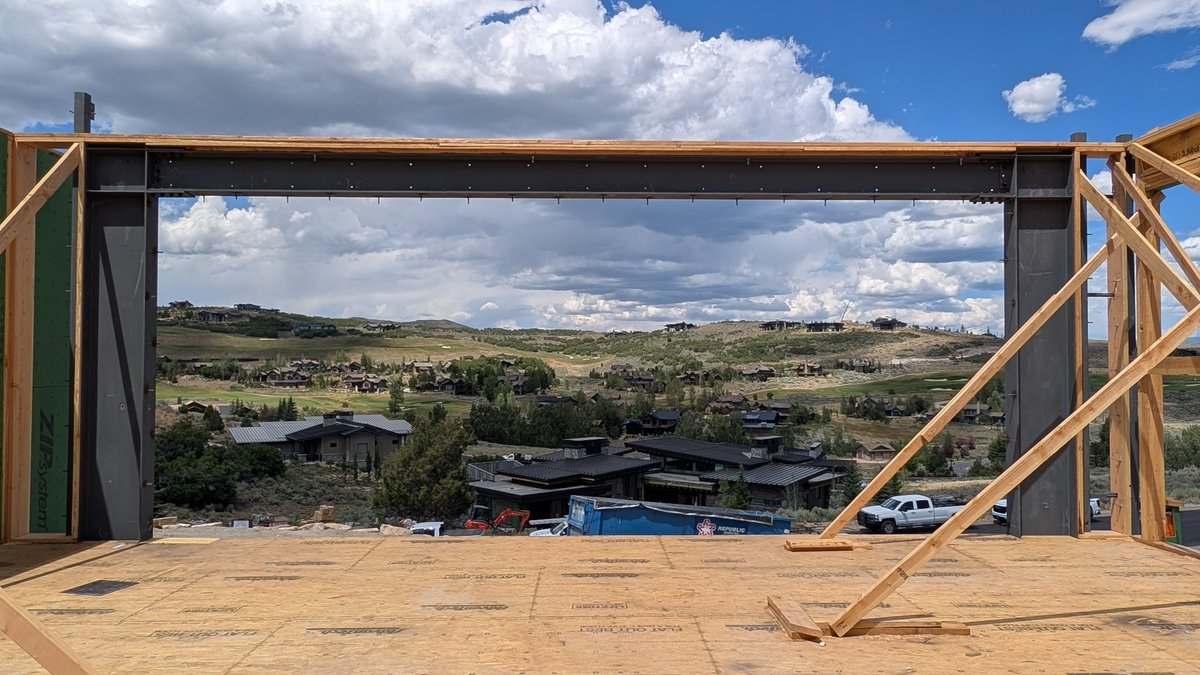bkvirtualhomes's tweet photo. Some of our Park City projects are starting to take shape on site.

These visits are a good reminder that mountain homes are not just about the floor plan.

The site drives so much of the design. https://t.co/hD4LvRqhDr