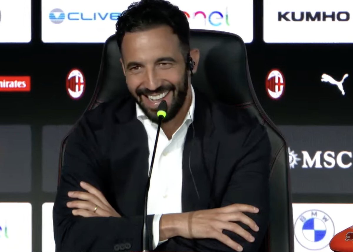 talkmilan1's tweet photo. 🗣 Ruben Amorim: "I have to convince the fans. I can't say it will be amazing right away. The fans are smart, I can't insult anyone's intelligence. I can promise that I will always do the best for the club. Not the best for myself, for the club. That's a promise."

#SempreMilan https://t.co/F9MBr93jt3