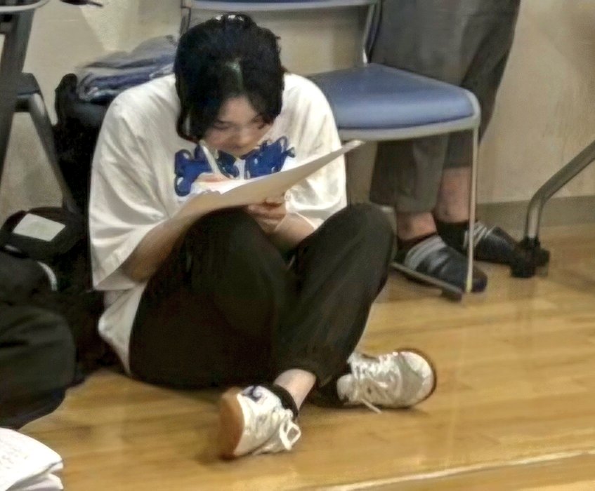 akiyama_yui1020's tweet photo. #戦浄パンク
こうしてみたらと先輩方からアドバイス貰って上手くできなくてい"~~！！と歯をギリギリしております
稽古終わりにぞくちょさんにいつ天見てて好きでキャラソンも聞いてて…って言ったら美雷ちゃんのキャラソン歌ってくださって...発狂しました…優しい😭
次の稽古も頑張るぞっ！💪 https://t.co/fvVV3hC3L1