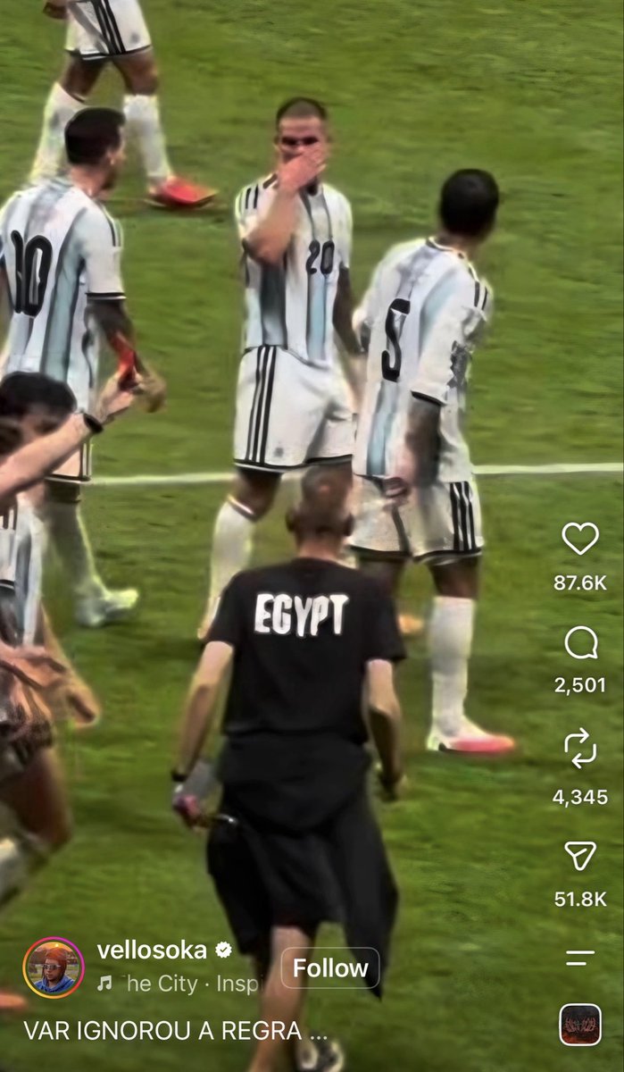 mosafer_20's tweet photo. No red card to Argentina https://t.co/6RlQgeQvEW