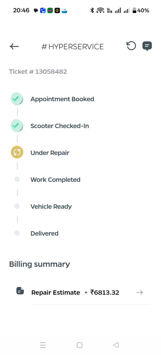 amitdas1982's tweet photo. @OlaElectric For the last 2 months , I am requesting Ola to repair my scooty. But they aren't responding.
#Boycott_OLA @bhash https://t.co/ZmHH01uYL9