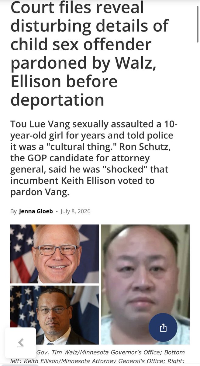 Shanda_28's tweet photo. @keithellison You’re a disgusting demon https://t.co/anNNxn5x3f