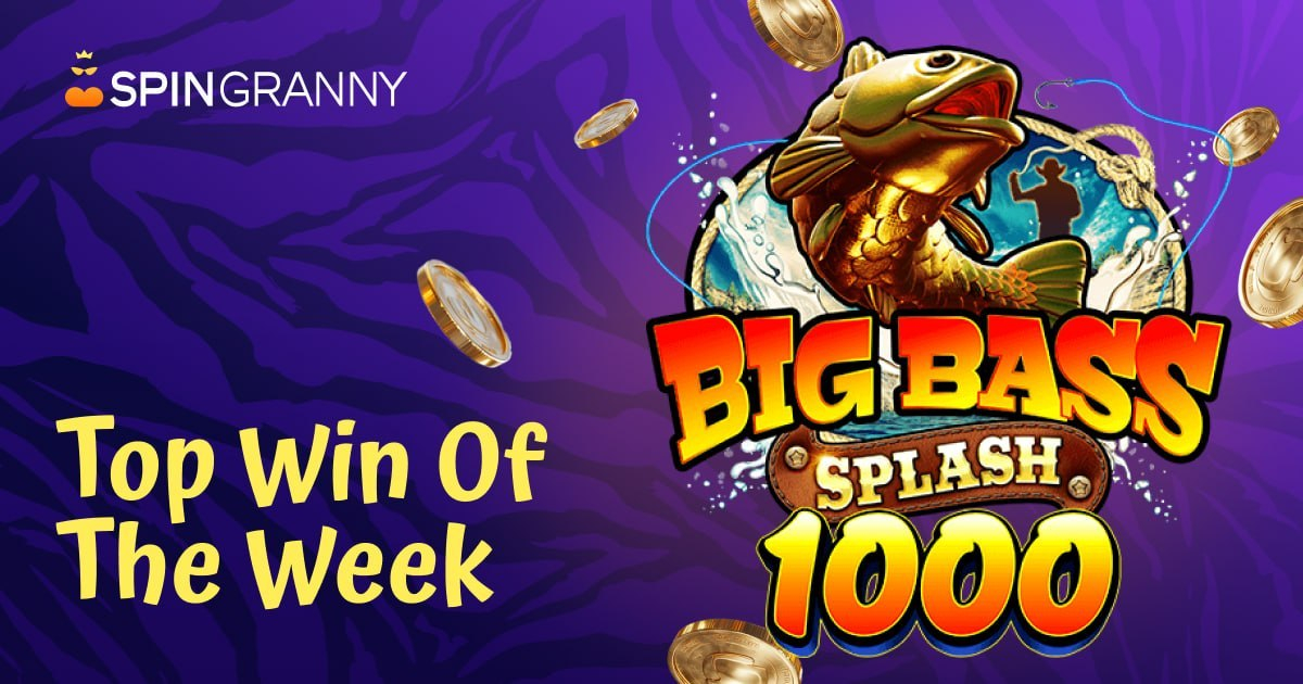 _Spingranny's tweet photo. 🎥 Biggest Jackpot of the Week 💥

Now this is how you light up the reels ⚡️

🎰 €15,401 collected in Big Bass Splash 1000
💶 €0,62 bet
🔥 x25,000 multiplier

Smooth spins, huge moments with Spingranny casino! 🍸💍

18+🔞

#Spingranny #Casino #Slots https://t.co/yHUz4VrsPE