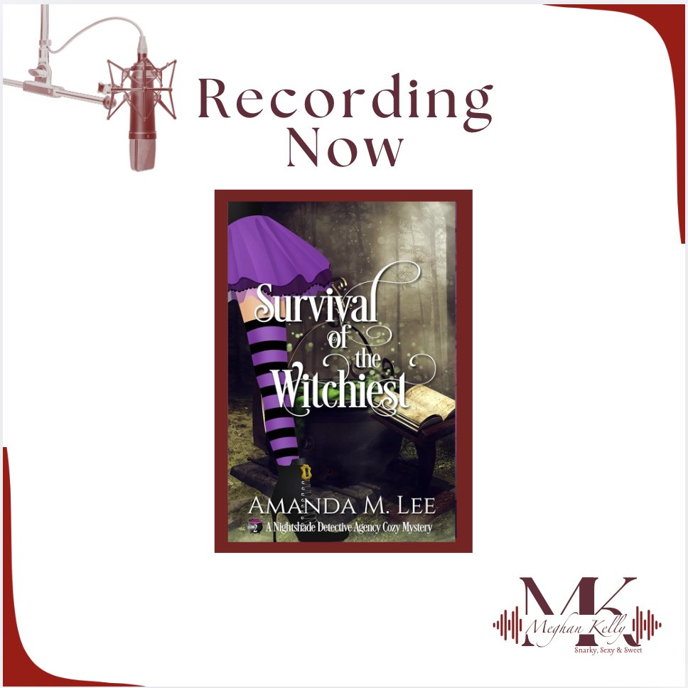 MeghanKNarrates's tweet photo. COMING SOON! Survival of the Witchiest: A Nightshade Detective Agency Cozy Mystery Book 2 by the AMAZING Amanda M Lee! Freya & friends back for more NOLA mishaps and a copycat killer!
EBOOK- https://t.co/iChqJMTNFs
#cozymysteryaudiobook #SurvivaloftheWitchiest #AmandaMLee https://t.co/luia5IIRLg
