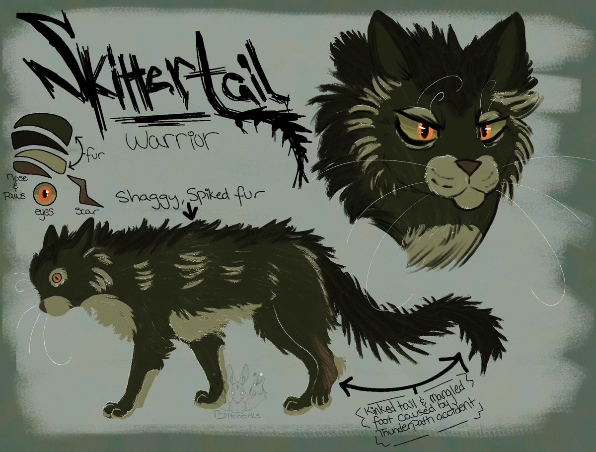 freakyfossa's tweet photo. custom warriors oc art fight attack for @kestrelsacarver 🐛💚 https://t.co/M8bQklgraR