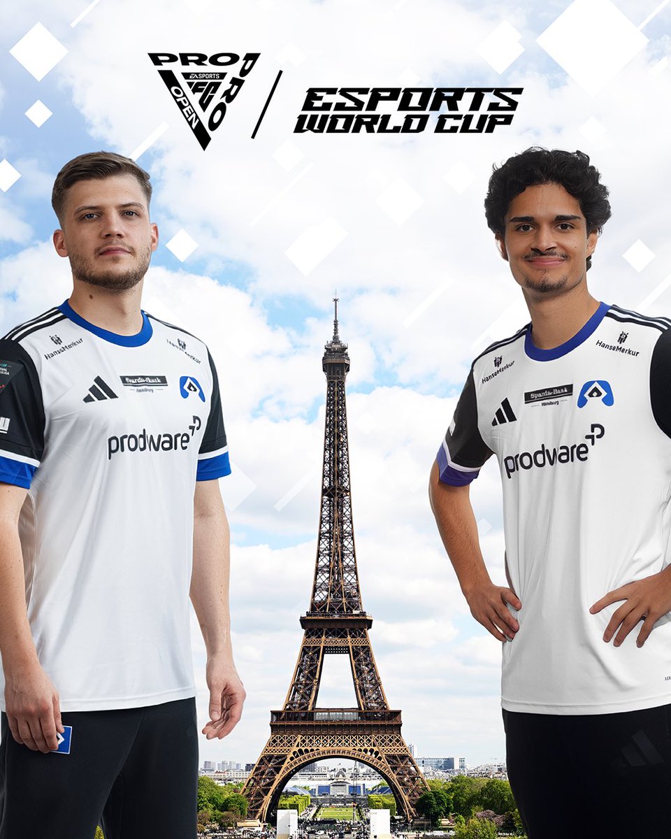 HSVeSports's tweet photo. Heute Abend geht es für Steffen und Brandon zum Last Chance Qualifier nach Paris! 🇫🇷 Ab morgen beginnt der Kampf um die letzten Plätze für die WM. 👀

#HSVeSports #nurderHSV https://t.co/dqwixOqNaw