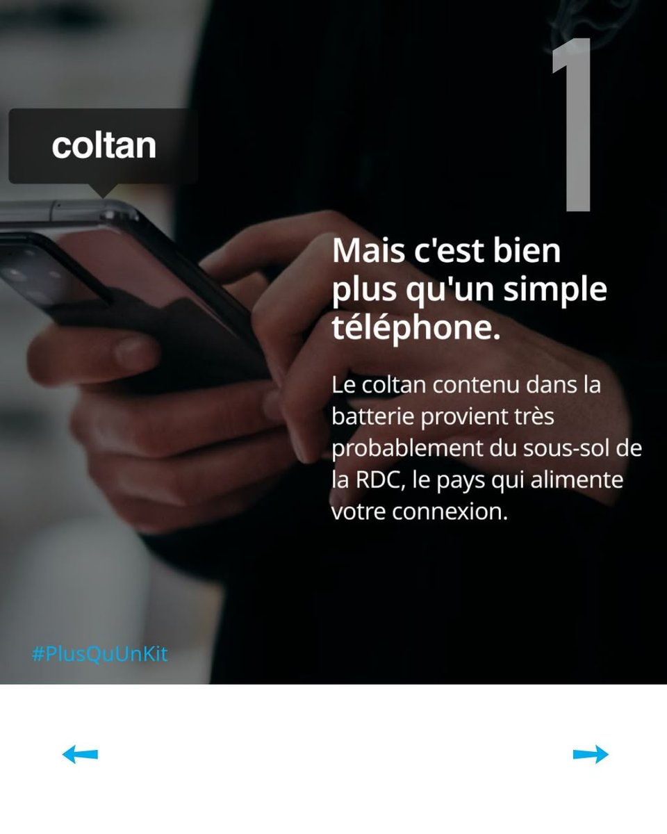 EMatondi's tweet photo. Le monde voit la crise.  
Moi je vois 24 000 milliards $ de potentiel.  
Le cobalt de ton téléphone vient d’ici.  
#PlusQuUnKit #RDC https://t.co/eIZefa4ur7