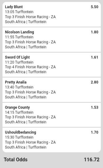 Slaughterrman's tweet photo. Turffontein Horse Race 🏇 🏁 Thursday 08 July .... Re-tweet for others, we will eat on these 

Winning form 
298 odds
Code 👉👉 1ACAA68

71 odds
Code 👉👉 1ACAB8B

Money Horses 
116 odds
Code 👉👉 1ACAB2E https://t.co/1HvABTAI4z