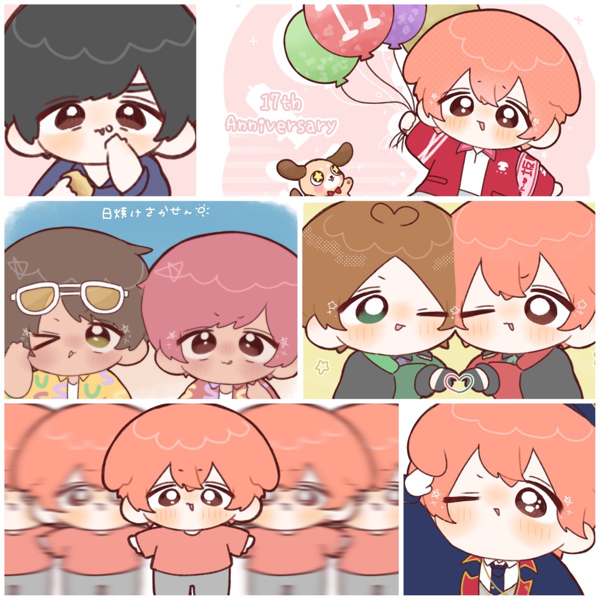 sktnsukinano's tweet photo. ❤️さん中心に描いてます
よろしくお願いします(•̥ ω •̥) 
#浦島坂田船crewの絵描きさんと繋がりたい https://t.co/89fMlklT5i