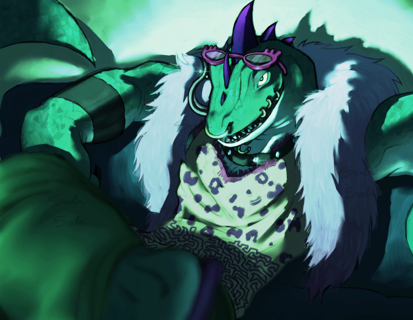 sahartis's tweet photo. modo fanart from the goats🦎 (comissions open) https://t.co/tUGiDarw0z
