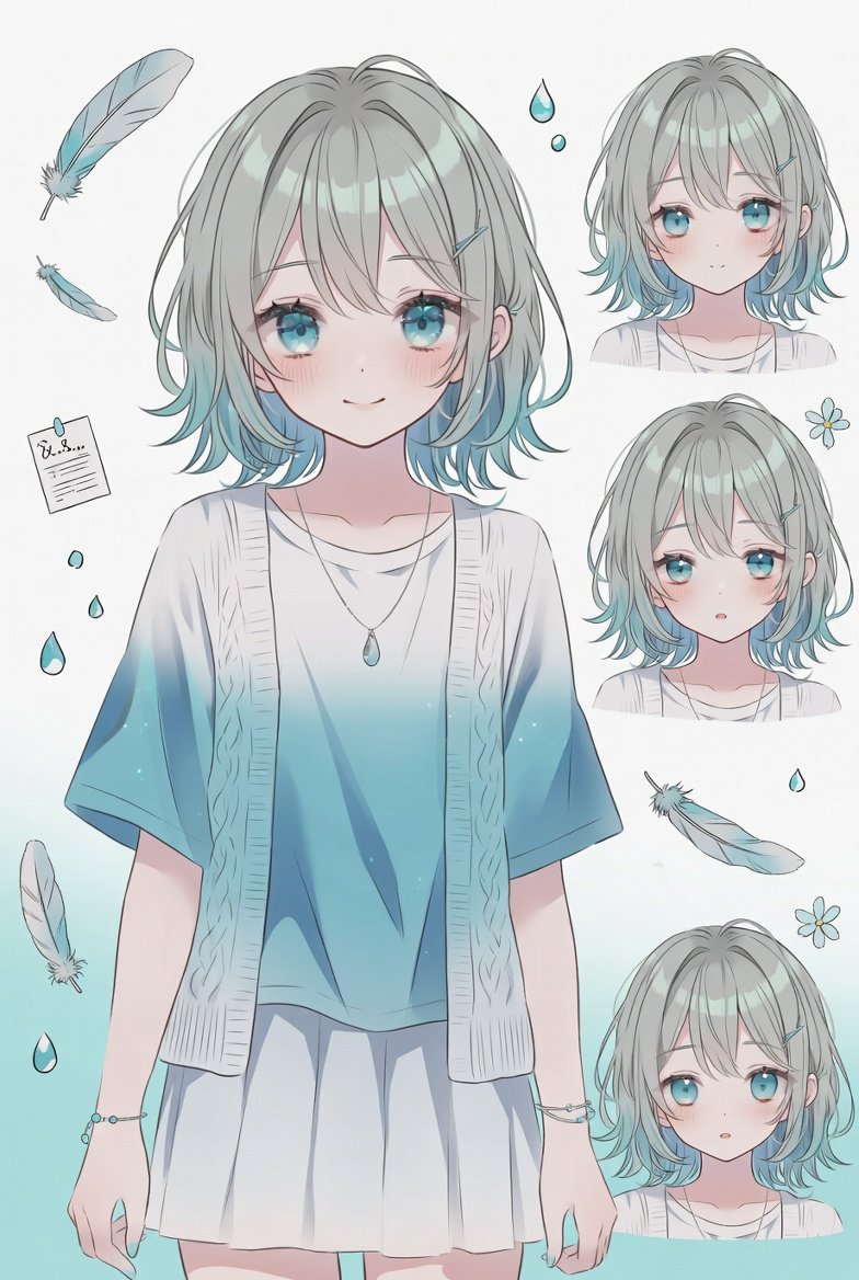 aberyoheiskm's tweet photo. 根据你对我的长期印象，与我X账号
@aberyoheiskm
 的历史推文直接创作我的日漫角色形象完成角色人设图，不要给名字年纪的设定。请自行完成角色的全部设计，包括外貌、神态、发型、穿搭、色彩氛围、配饰和背景元素，并以简单日漫风格（simple anime style）呈现。避免半写实、3D、韩漫风和刻板化模板 https://t.co/d9L5nPQNHI