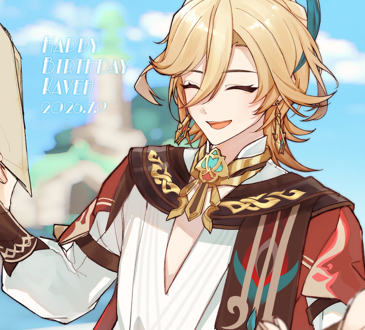 wakimogu's tweet photo. おめでとう！

 #カーヴェ誕生祭2026
 #カーヴェ生誕祭2026 https://t.co/iUWgJDizIE