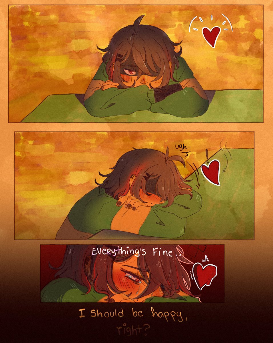 Danoshru's tweet photo. If she's happy...
#deltarune #krusie https://t.co/TCu0y09aXy