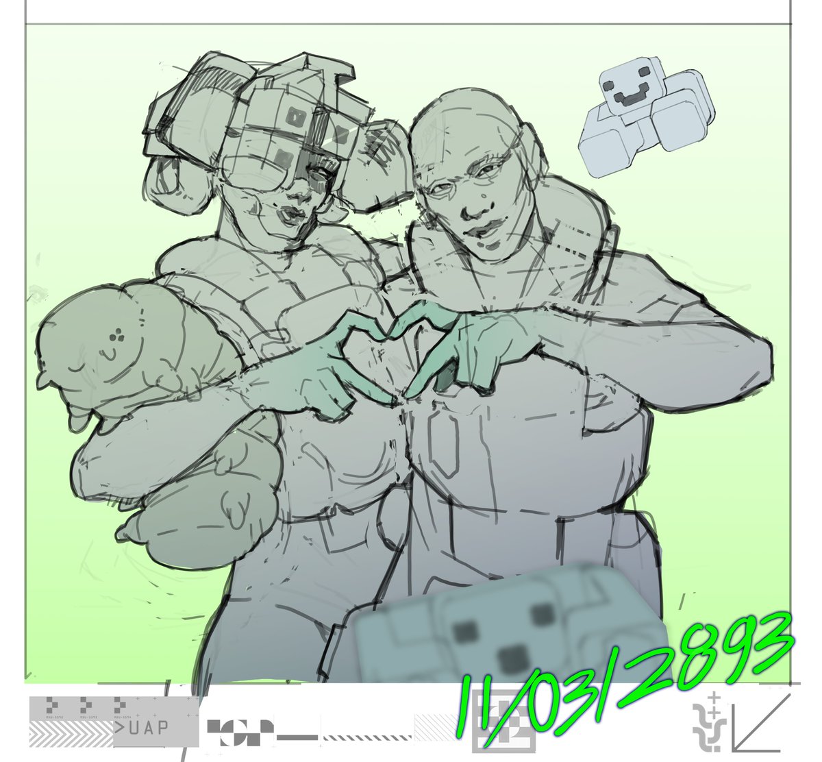 MenaceCide's tweet photo. WIP
#marathonart https://t.co/Vl6K1bg6SY