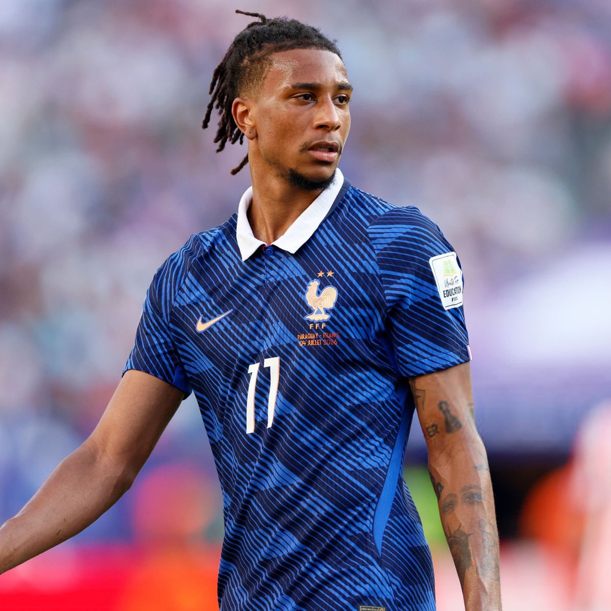 TouchmineX's tweet photo. 🚨 FIFA REJECTS FFF'S APPEAL REGARDING MICHAEL OLISE 🇫🇷 ❌

He will therefore indeed be SUSPENDED for a potential semi-final in case of a yellow card against Morocco. 🟨 https://t.co/Ji3shdHkps