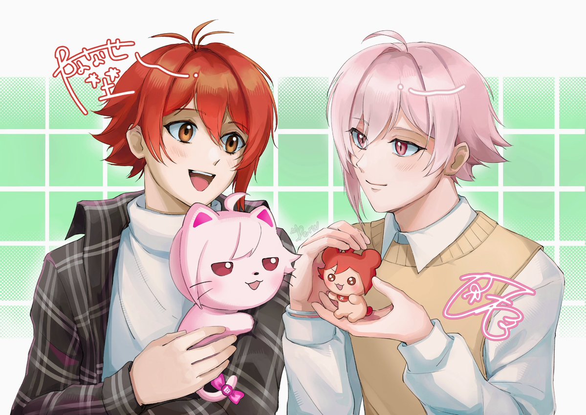DeruFyne's tweet photo. 🍩🍓🎉🎉🎉🥳
#七瀬陸生誕祭2026
#九条天生誕祭2026 https://t.co/BLz6lXw5kd